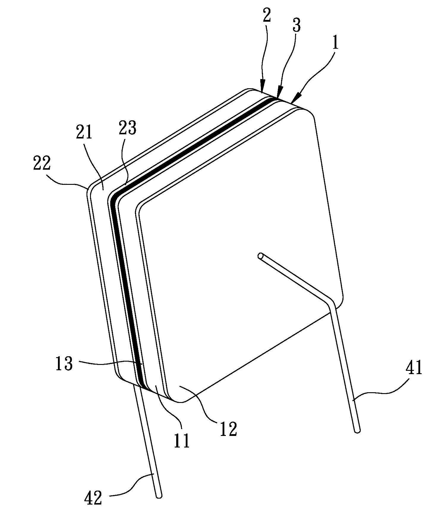 PPTC over-current protection device