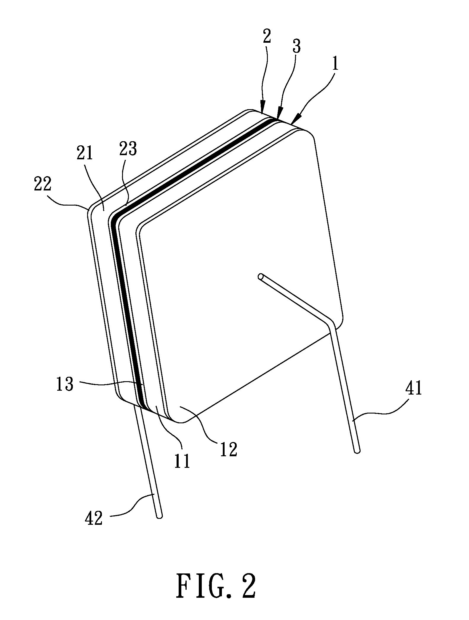 PPTC over-current protection device