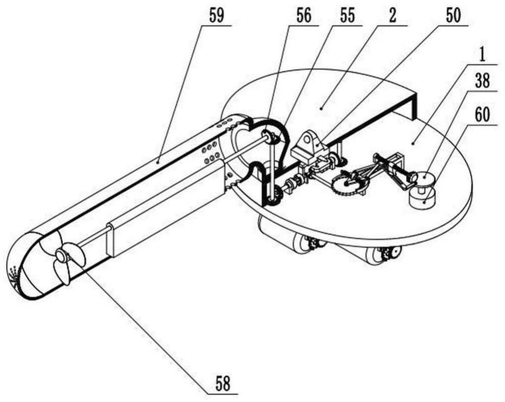 Wound cleaning device for thoracic surgery