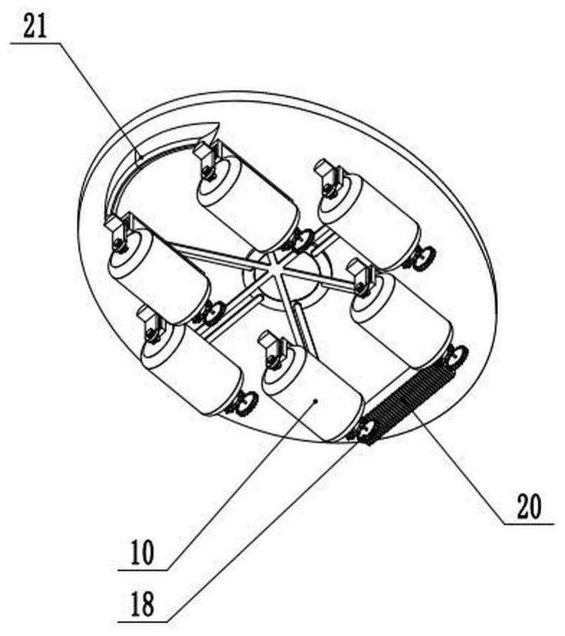 Wound cleaning device for thoracic surgery