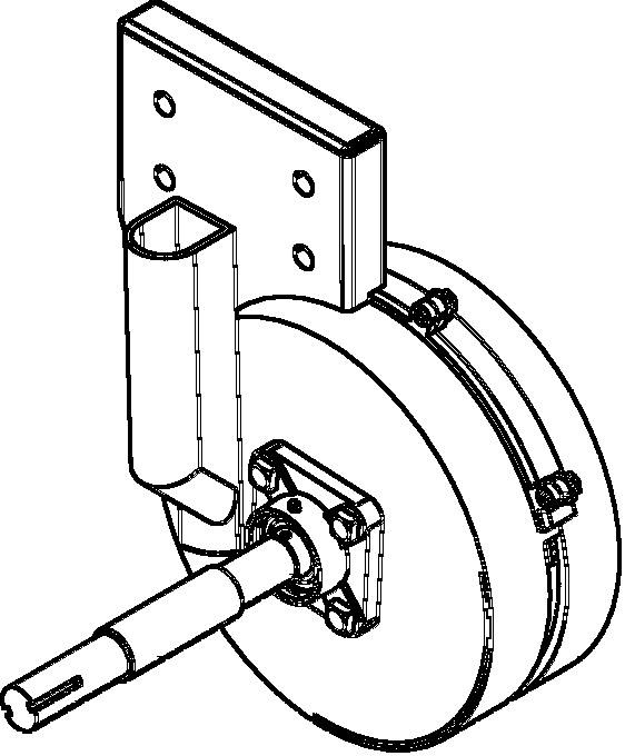 Dynamic and static shovel type high-speed precision seed discharging device suitable for subsphaeroidal seeds