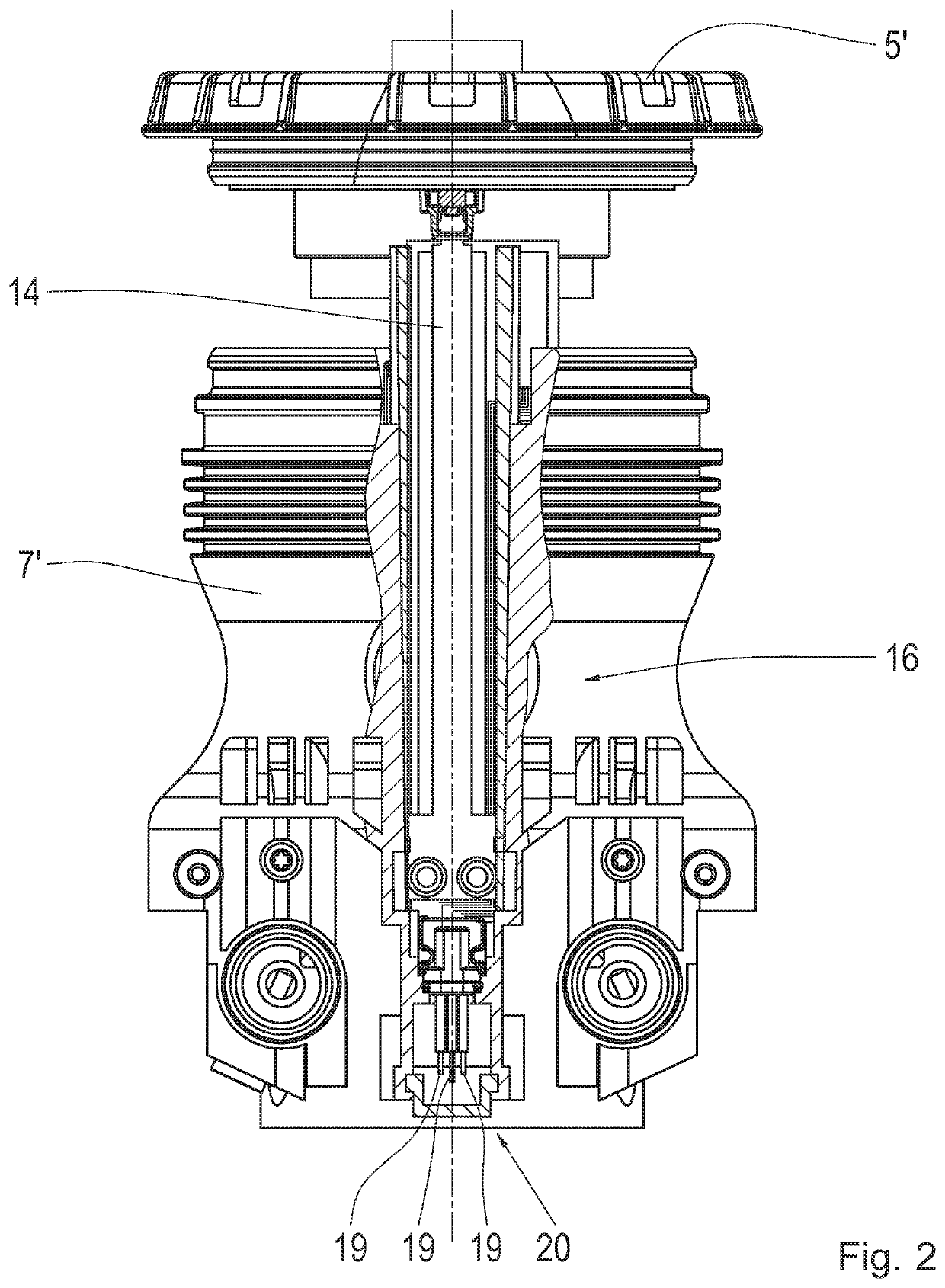 Air spring for a motor vehicle
