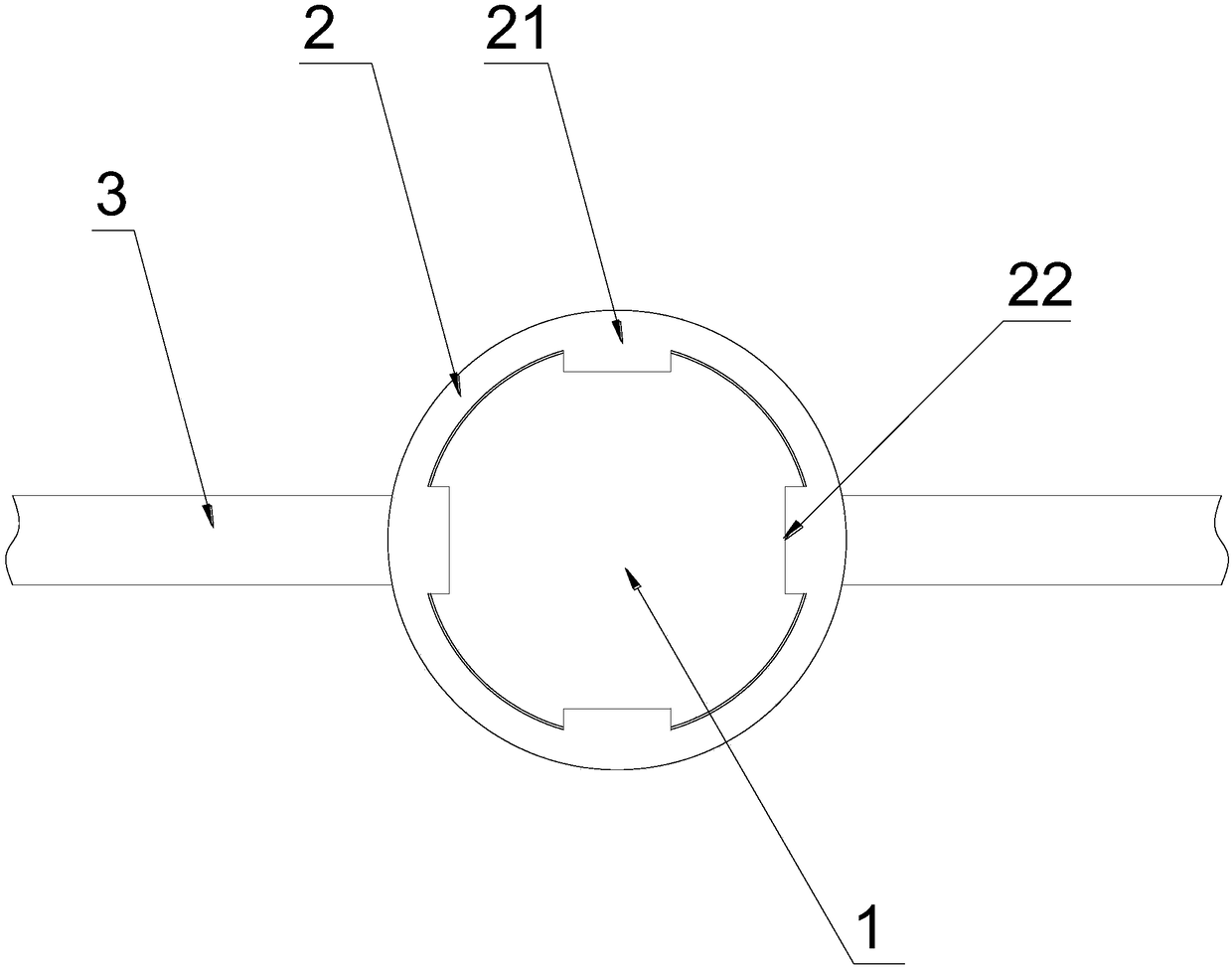 Light-emitting diode (LED) streetlamp easy to disassemble