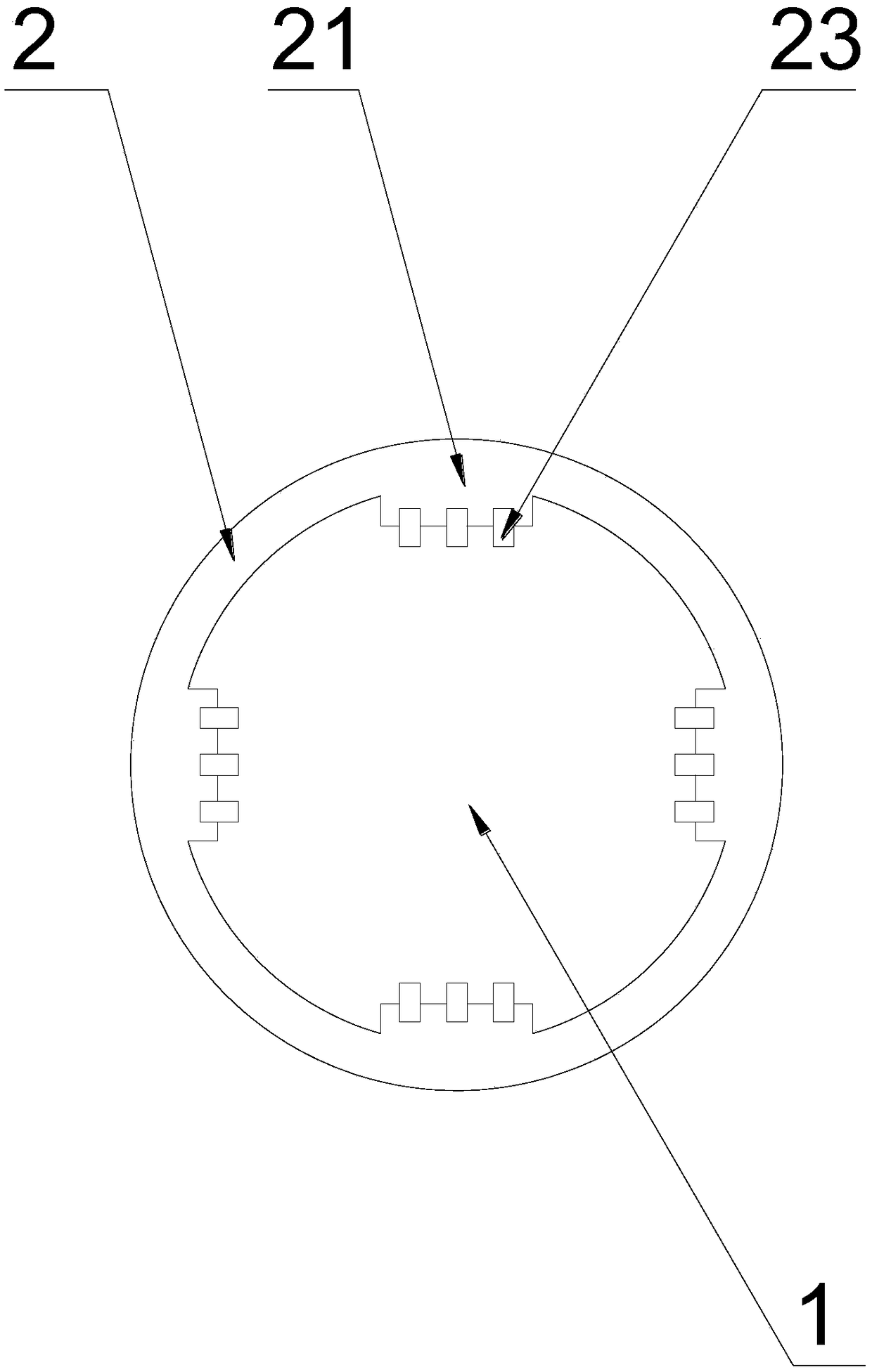 Light-emitting diode (LED) streetlamp easy to disassemble