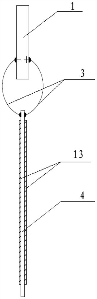 Signal leading-out method and system of multi-channel high-frequency receiving transducer array