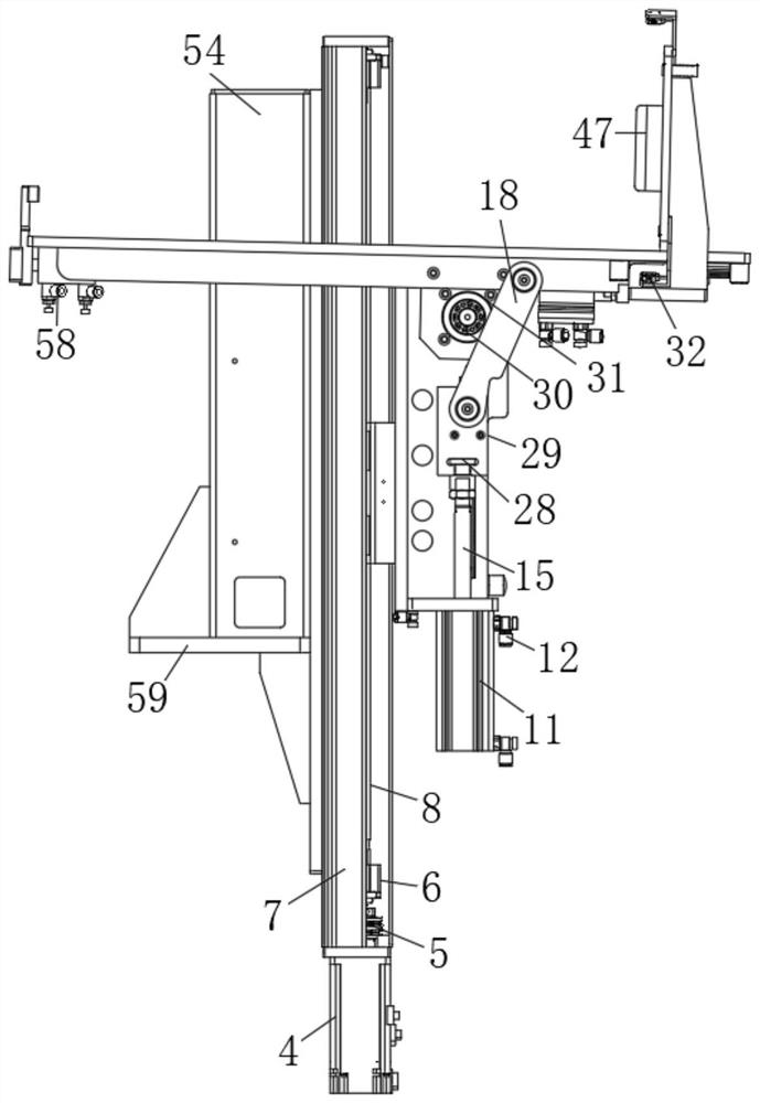 Connecting piece special for loading and unloading of municipal road garbage truck and using method
