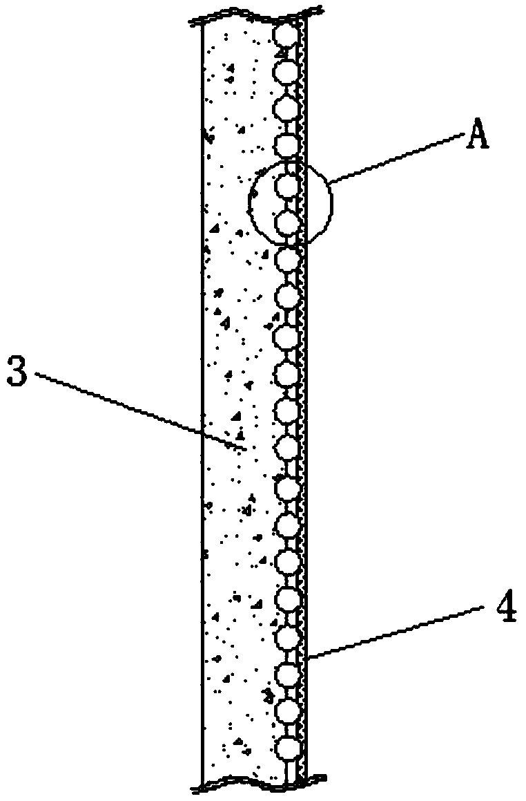 Structure design and construction process for preventing concrete cracks