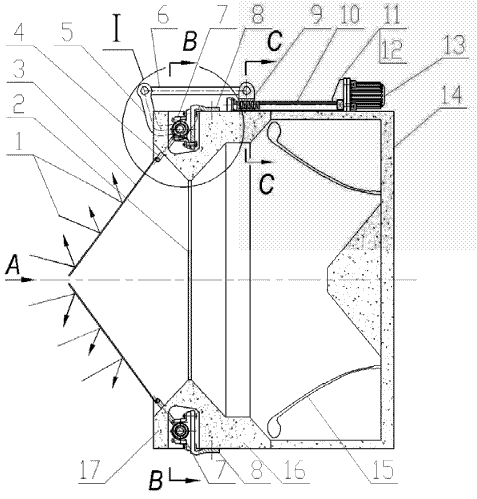 Device and method for protecting solar Stirling engine heat absorber