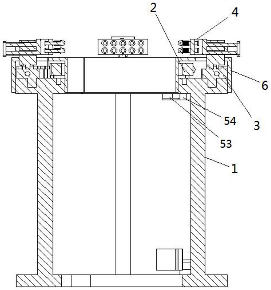 A load-bearing column reinforcement auxiliary equipment for building construction
