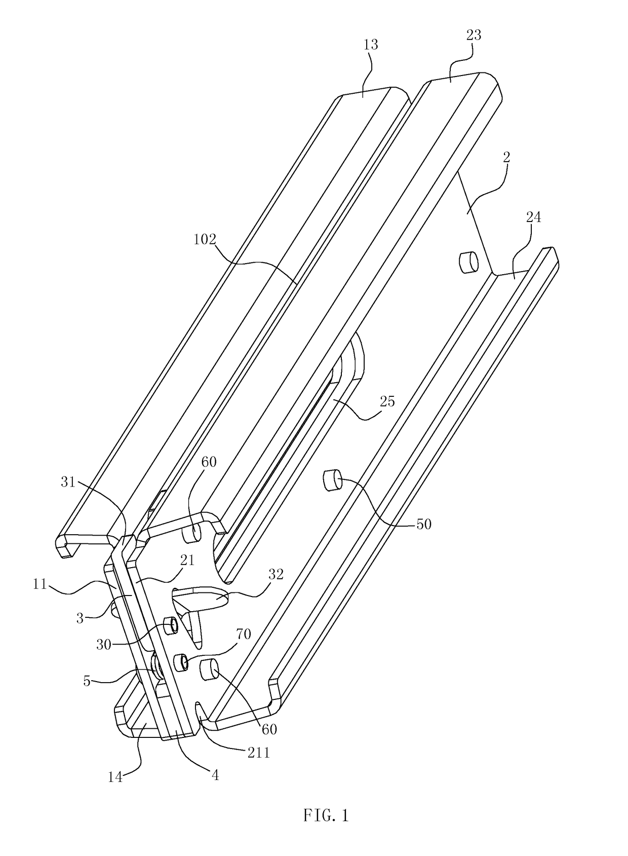 Fastening tip for cargo support beam