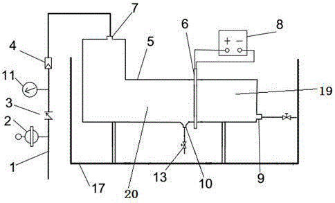 Piezoelectric ceramic filter membrane and device using same