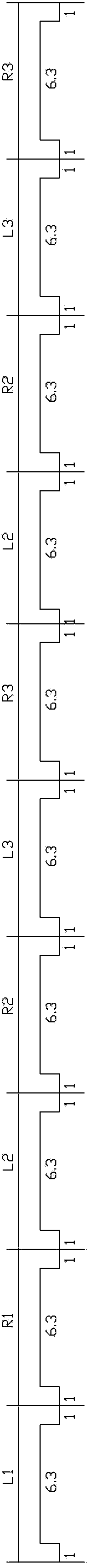 Device and method for controlling backlight of 3D (three-dimensional) liquid crystal display screen and liquid crystal display television