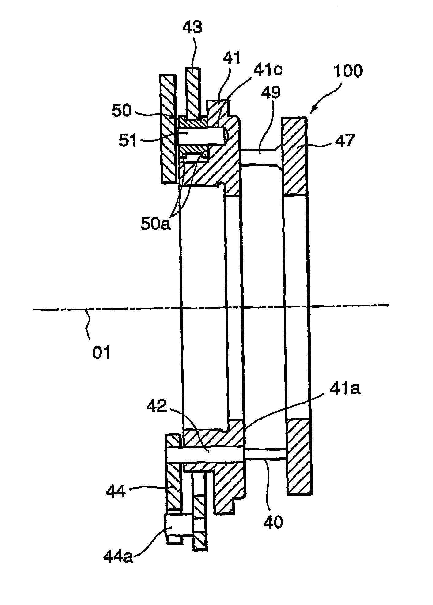 Variable-nozzle mechanism, exhaust turbocharger equipped therewith, and method of manufacturing exhaust turbocharger with the variable-nozzle mechanism