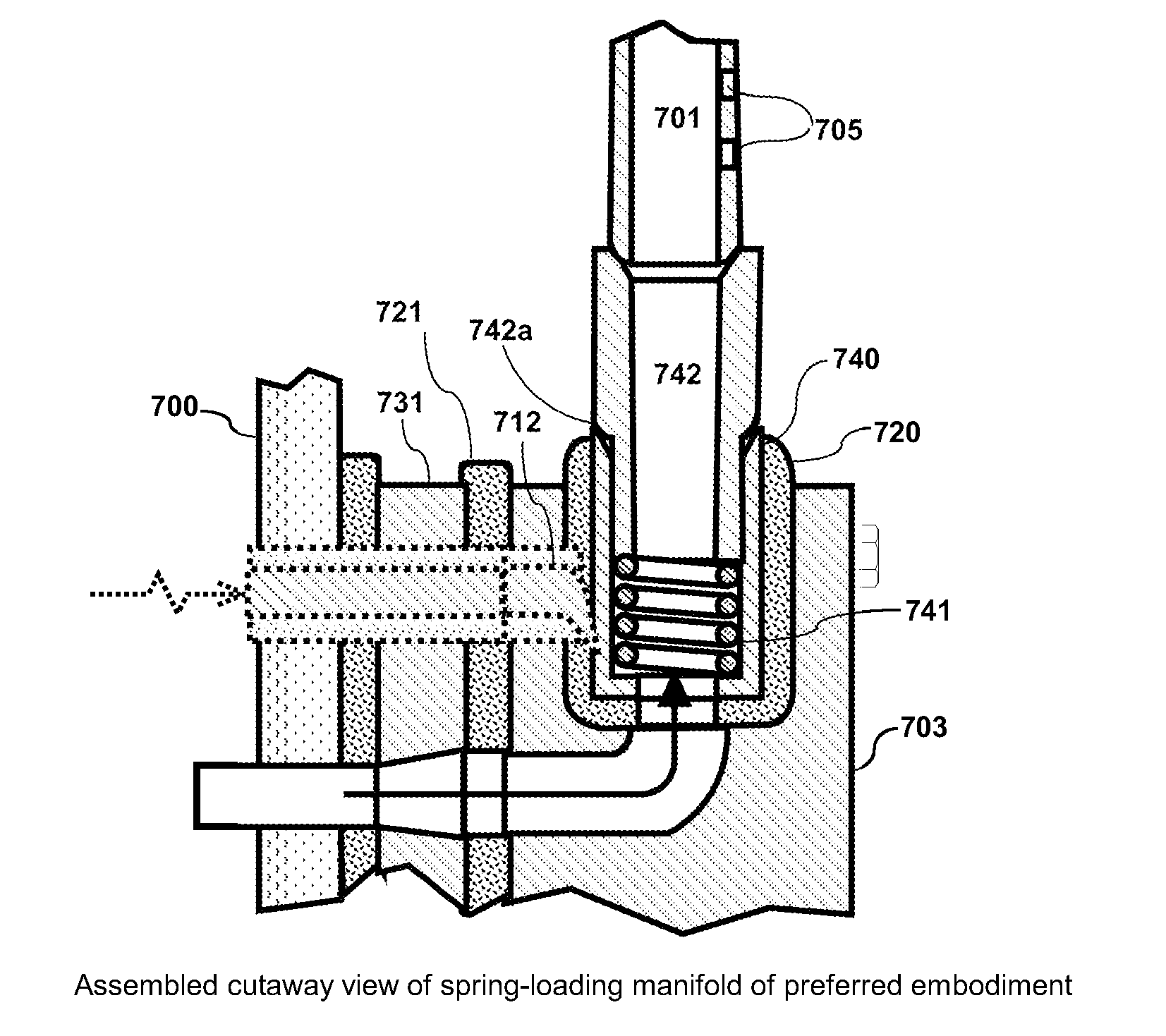 Quick-change precursor manifold for large-area CVD and PECVD