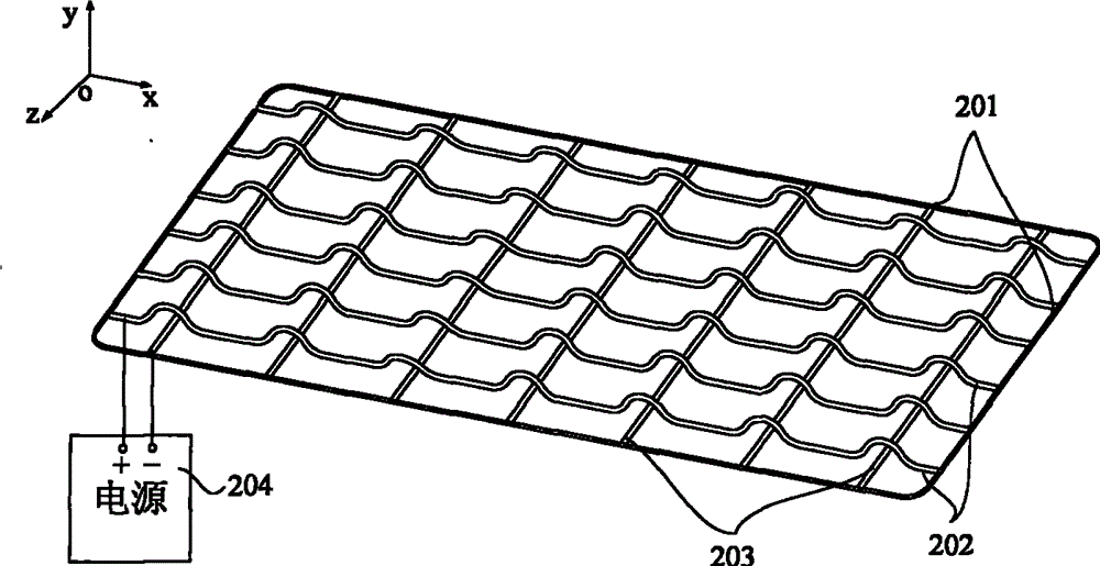 Ionic wind radiating device