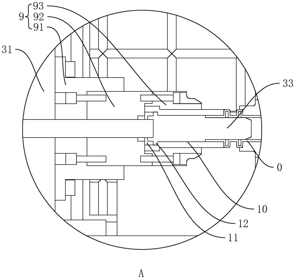 Shaft expansion forming device