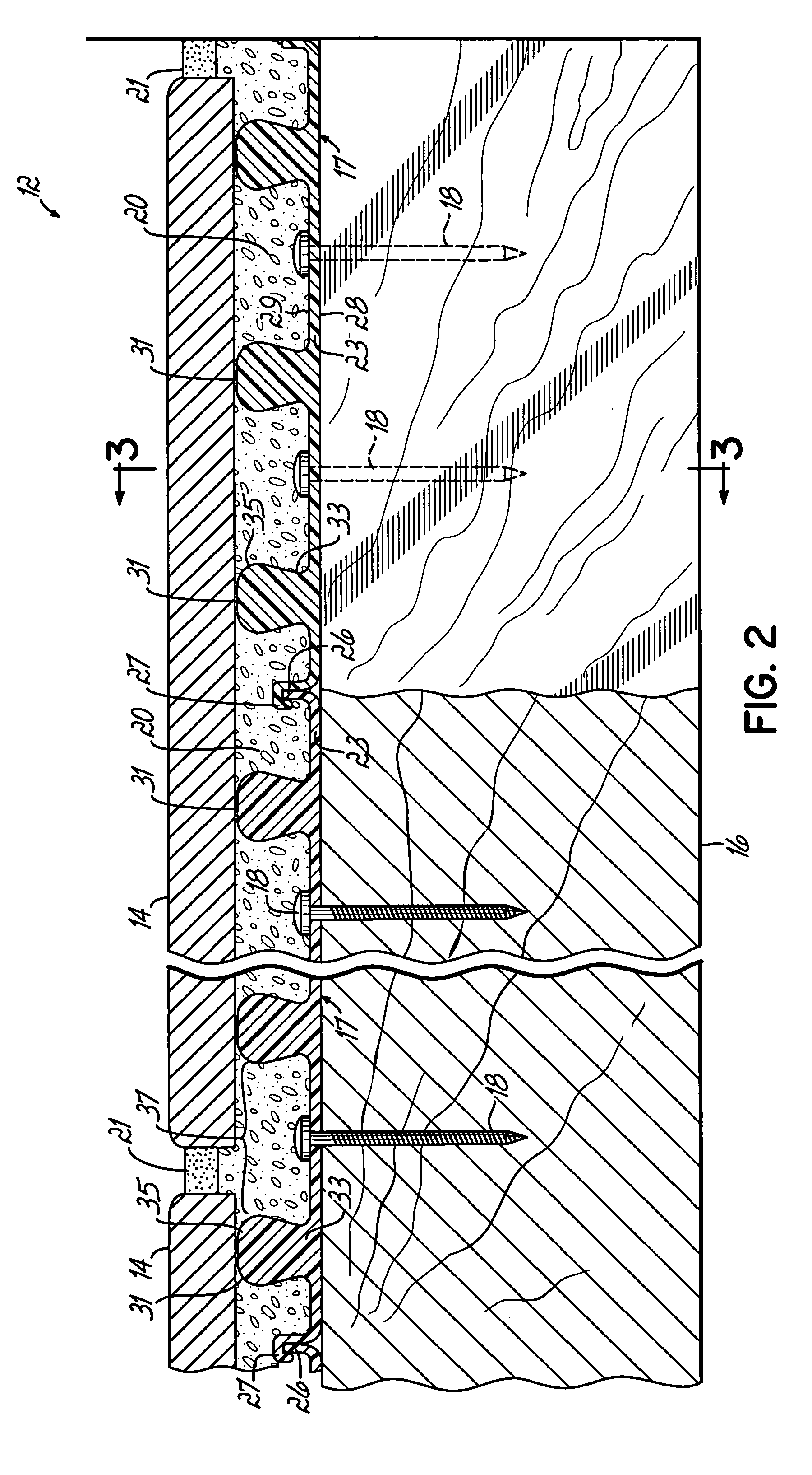 Underlayment for tile surface