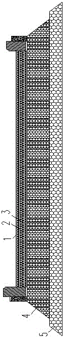 A road surface overhaul method and structure for dealing with large differences in road conditions of different lanes