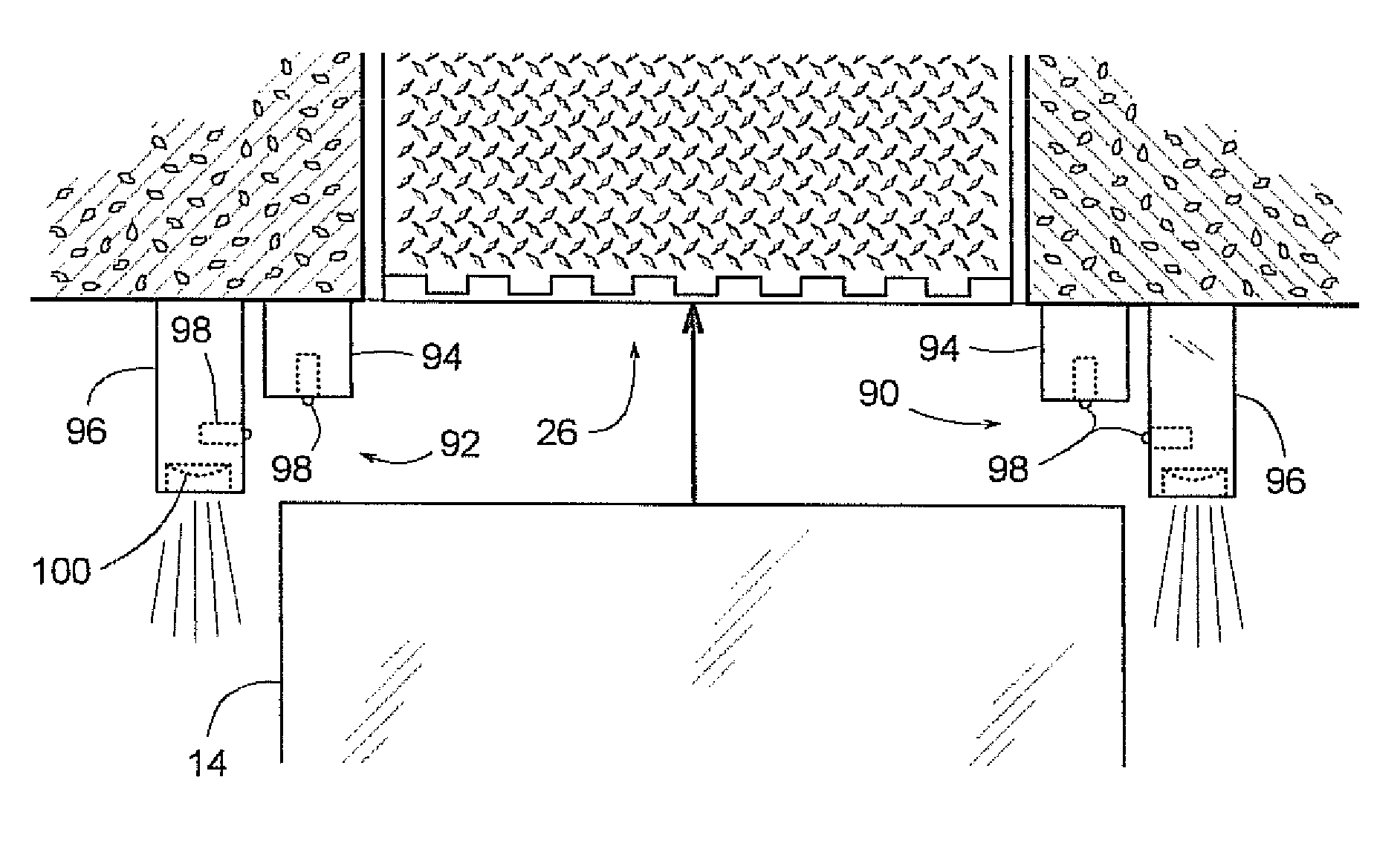 Lead-in bumper for a loading dock