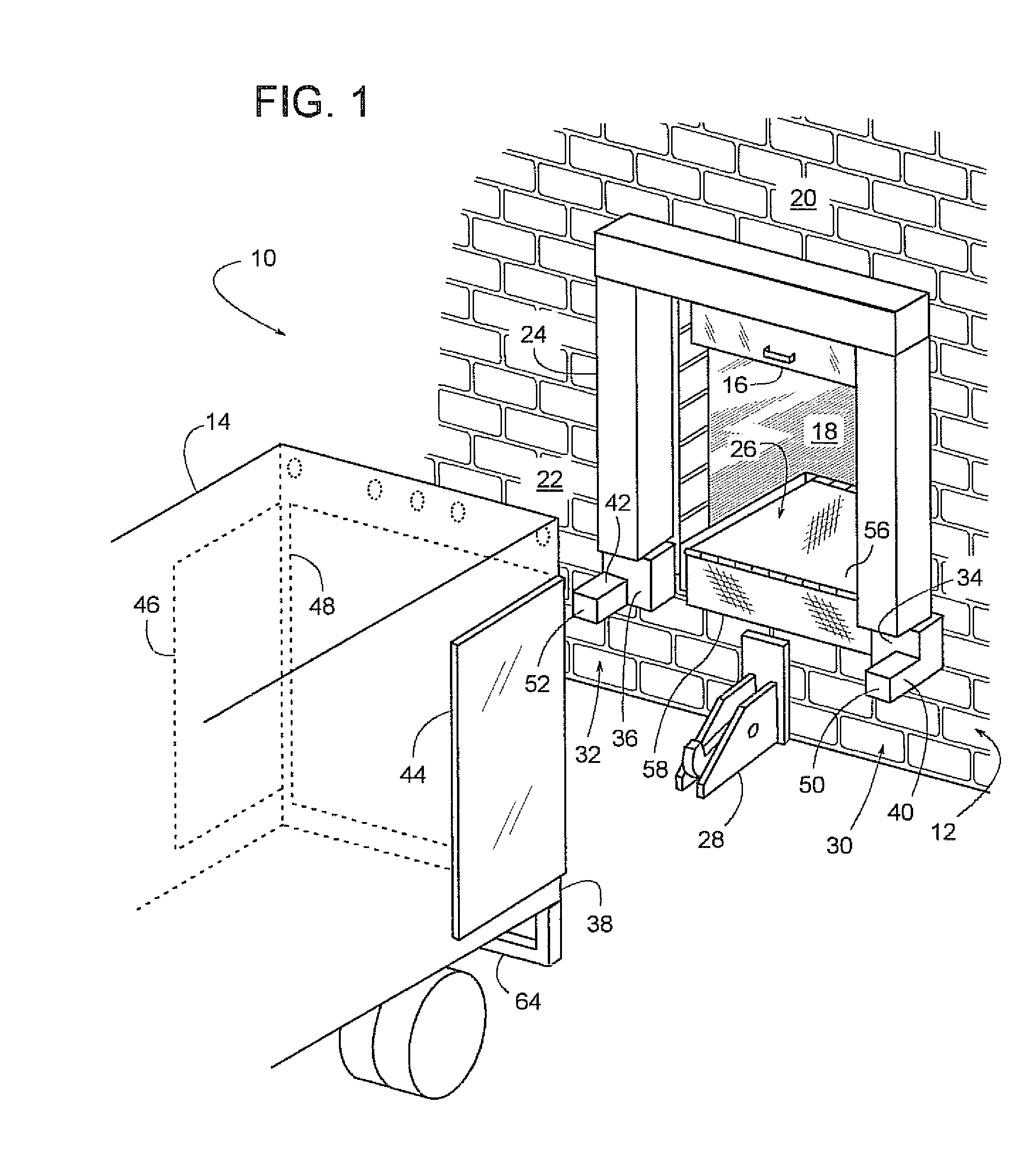 Lead-in bumper for a loading dock