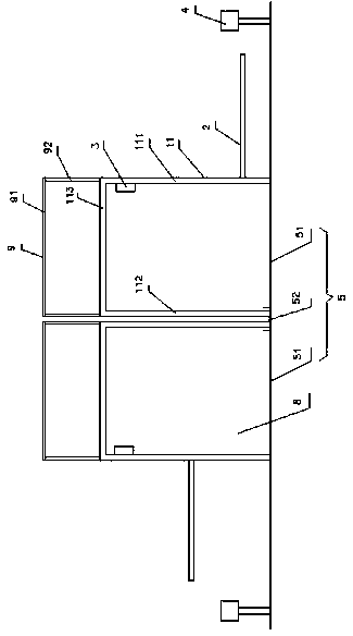 A three-dimensional garage for side parking across the road