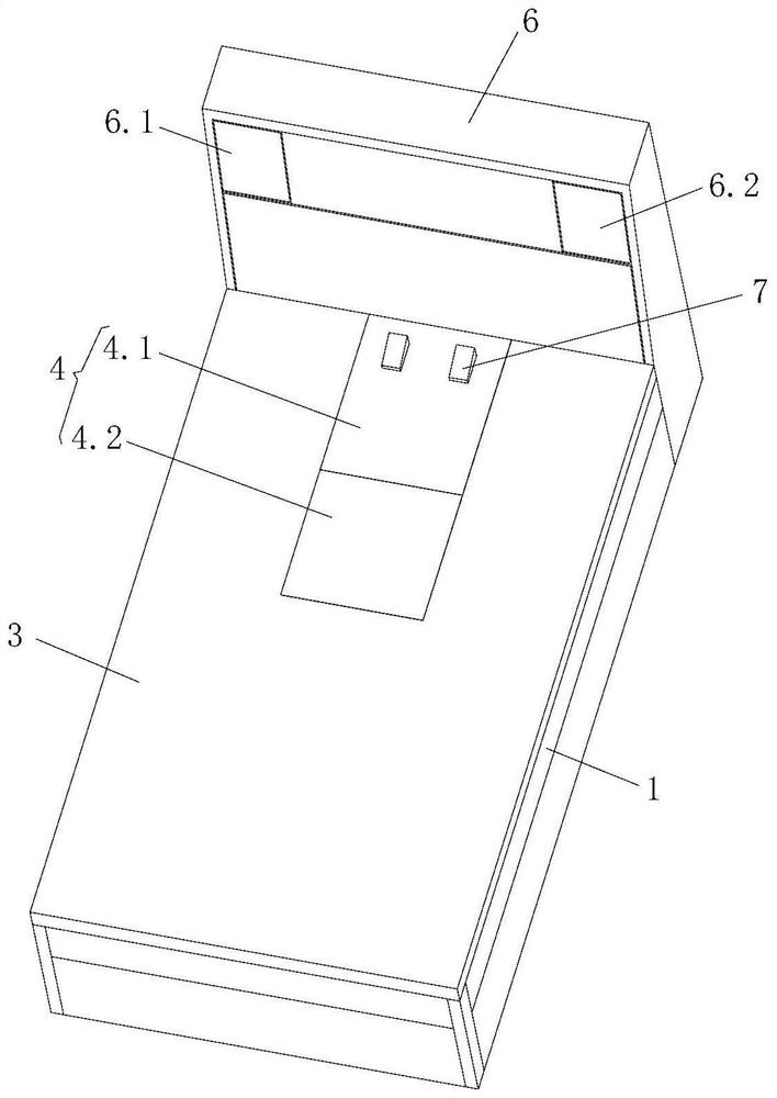 a free sitting bed