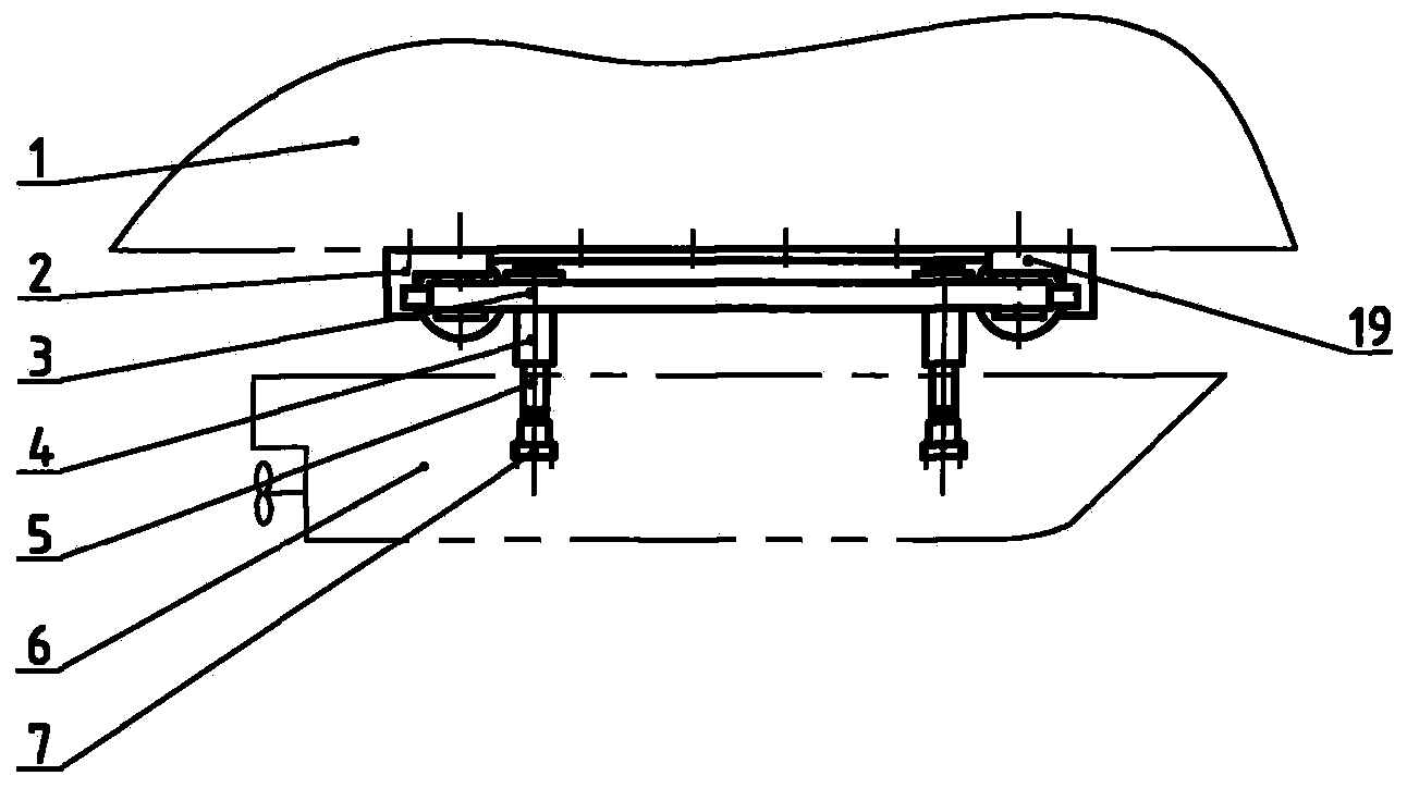 Linkage type horizontal planar motion mechanism