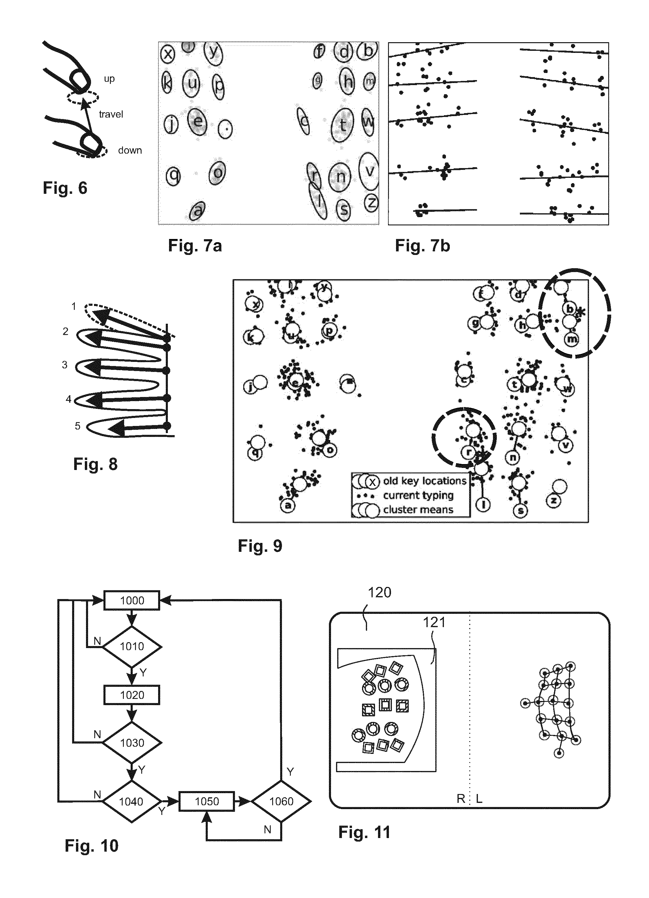 Method and Device for Typing on Mobile Computing Devices
