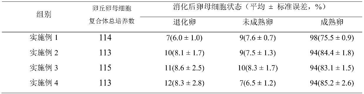 Oocyte in-vitro maturation culture solution and application thereof