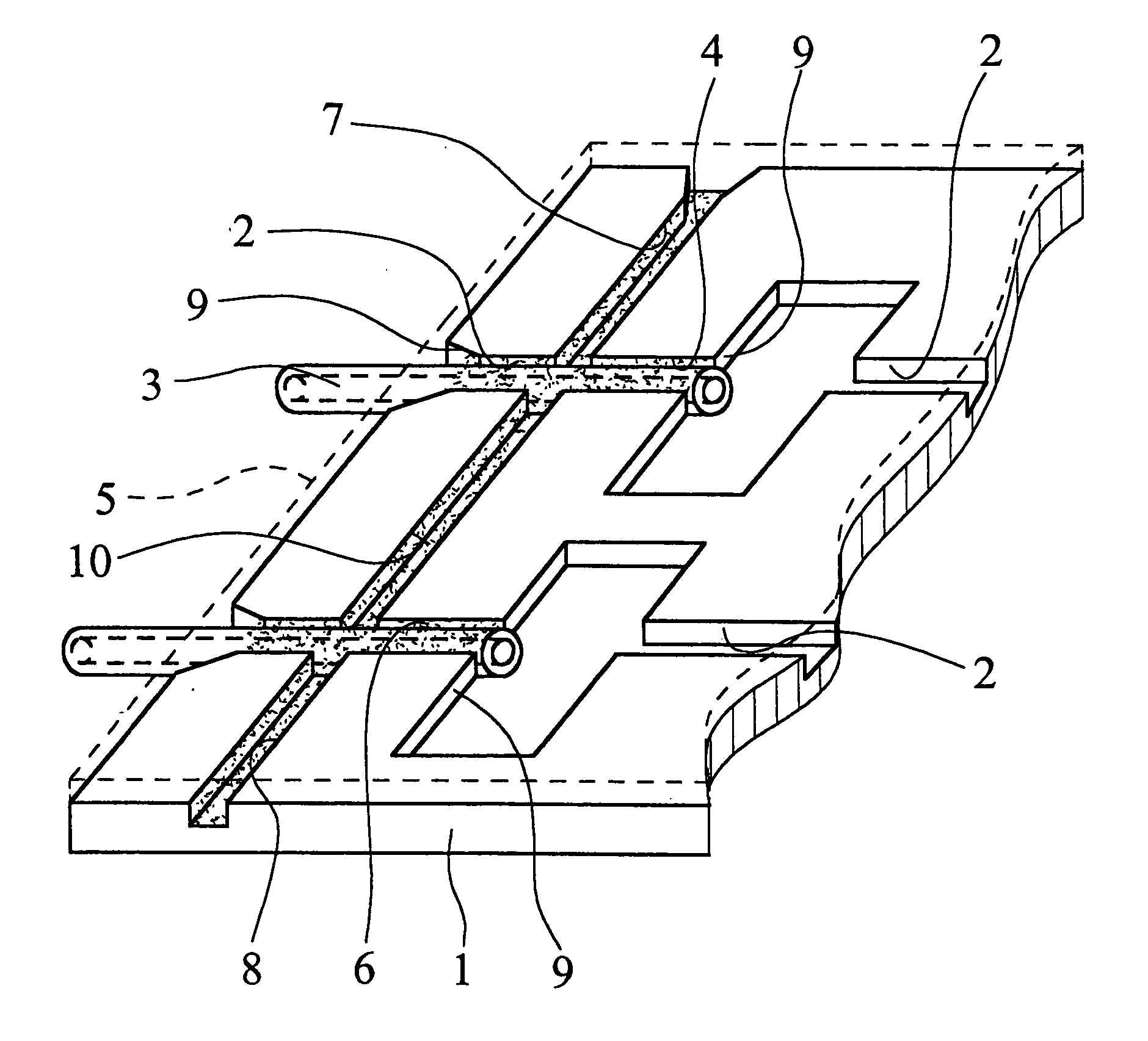 Process and device for coupling hollow fibers to a microfluidic network