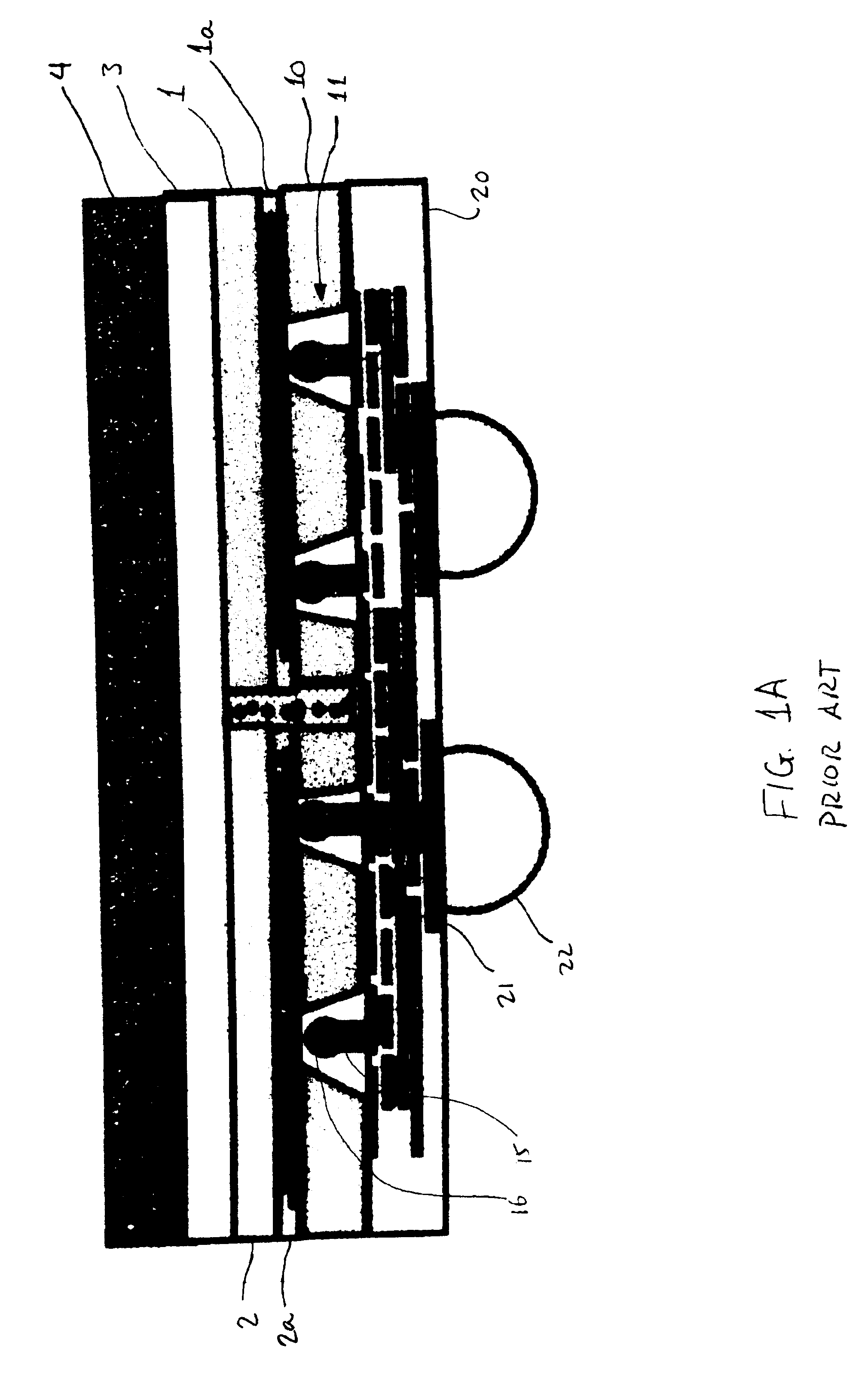 Method of fabricating integrated electronic chip with an interconnect device