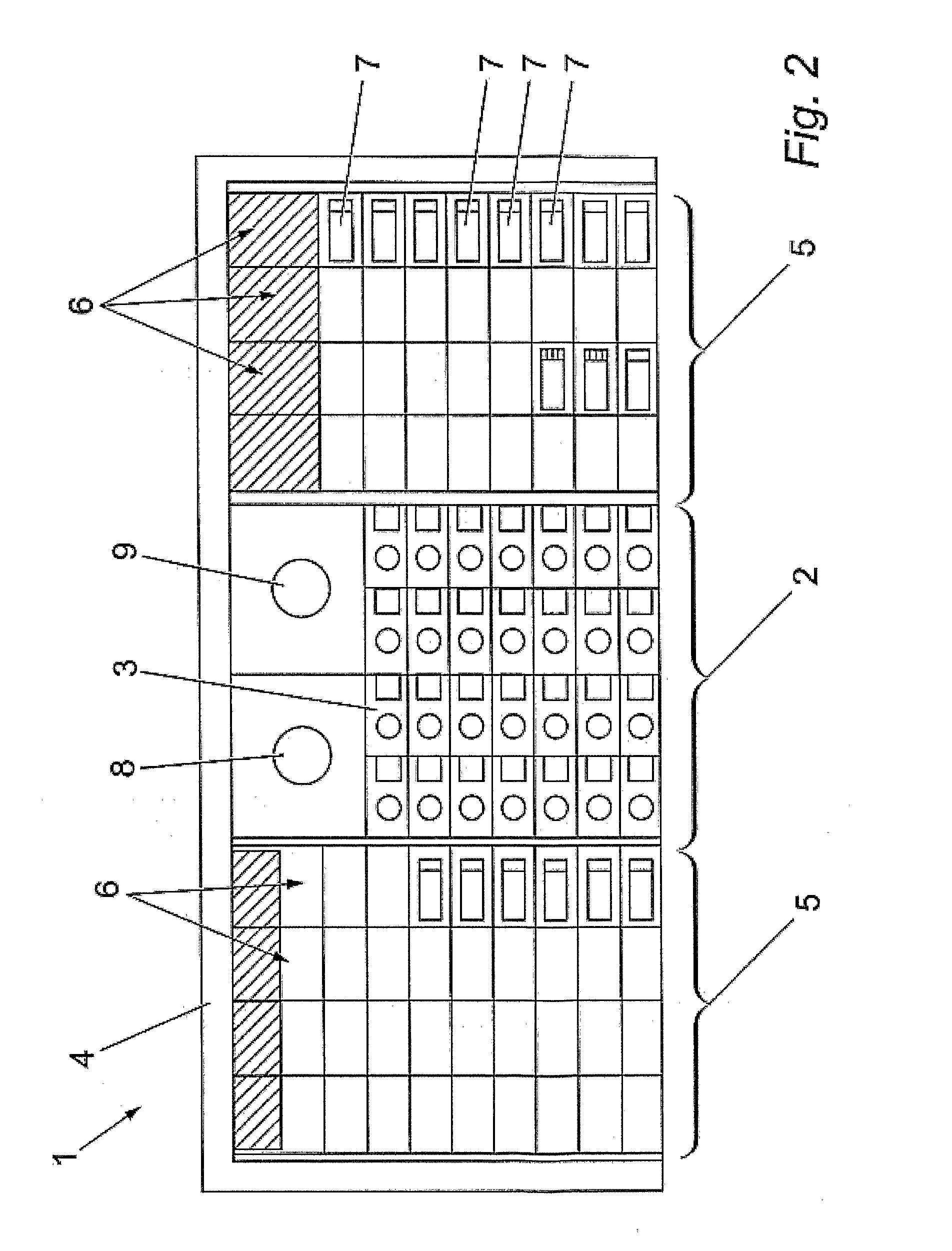 Reagent Delivery System, Dispensing Device and Container for a Biological Staining Apparatus