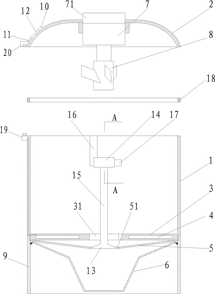 Fish bone removing machine for fish soup