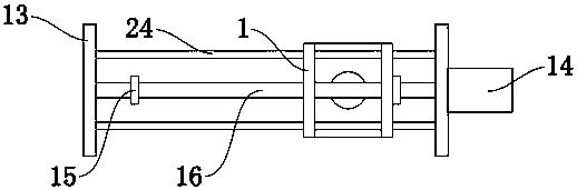 Automatic article carrying mechanical arm device