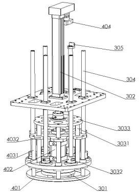 Integrated air spring press-fitting device