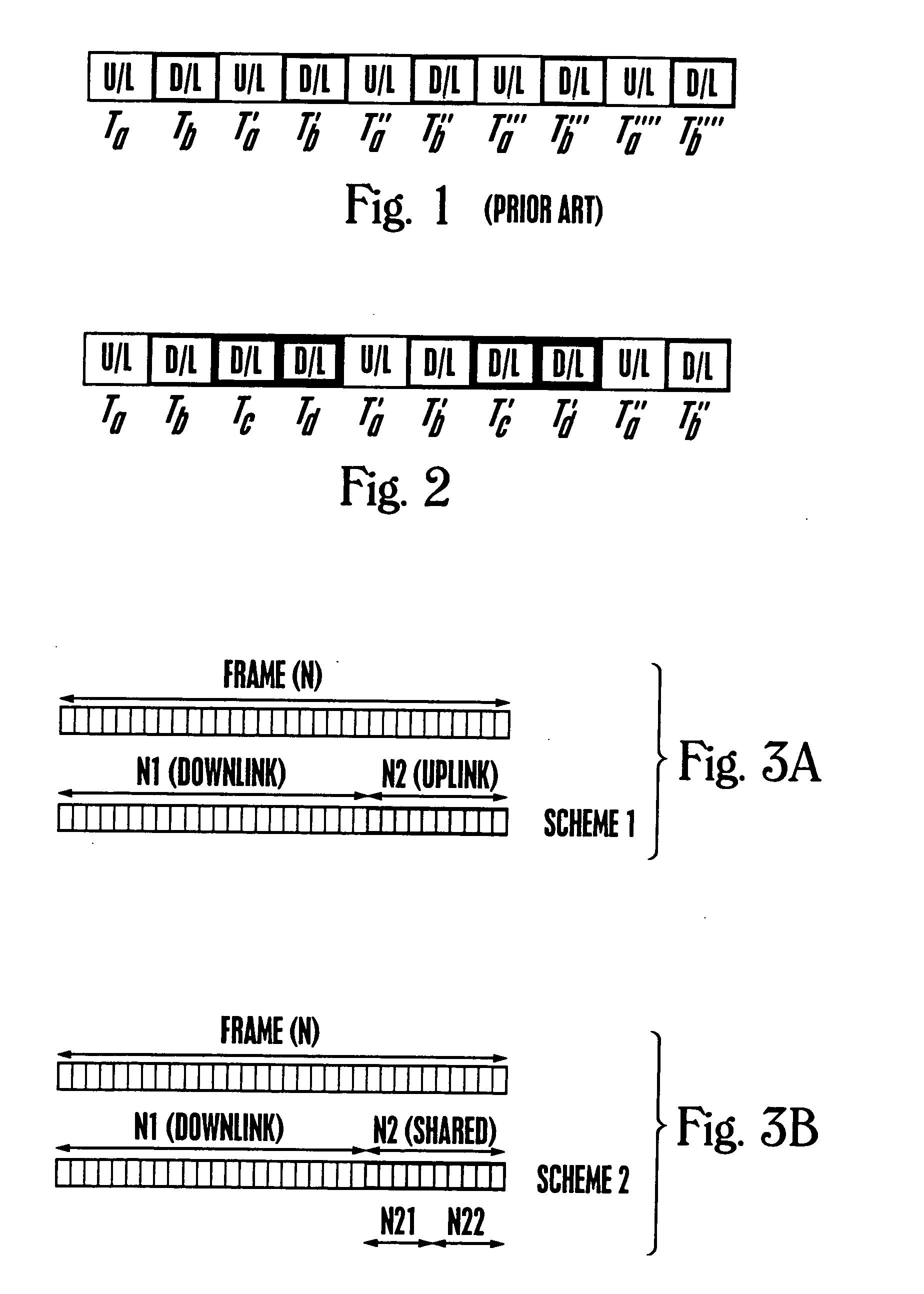Adaptive time division duplexing method and apparatus for dynamic bandwidth allocation within a wireless communication system