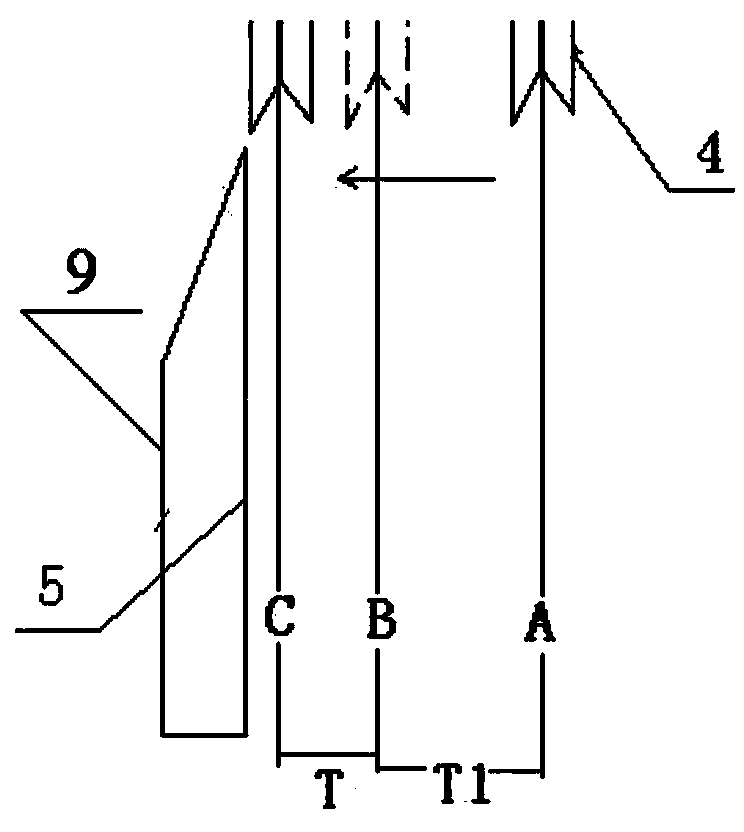 Flat cable compensation control method for water tank wire drawing machine