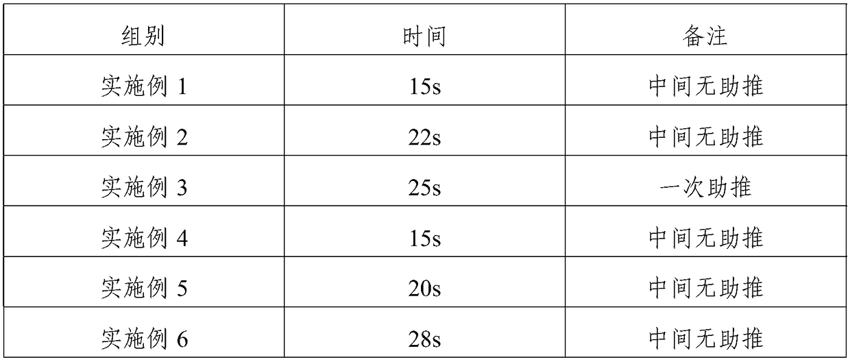 Preparation method of artificial snow for laying ski run