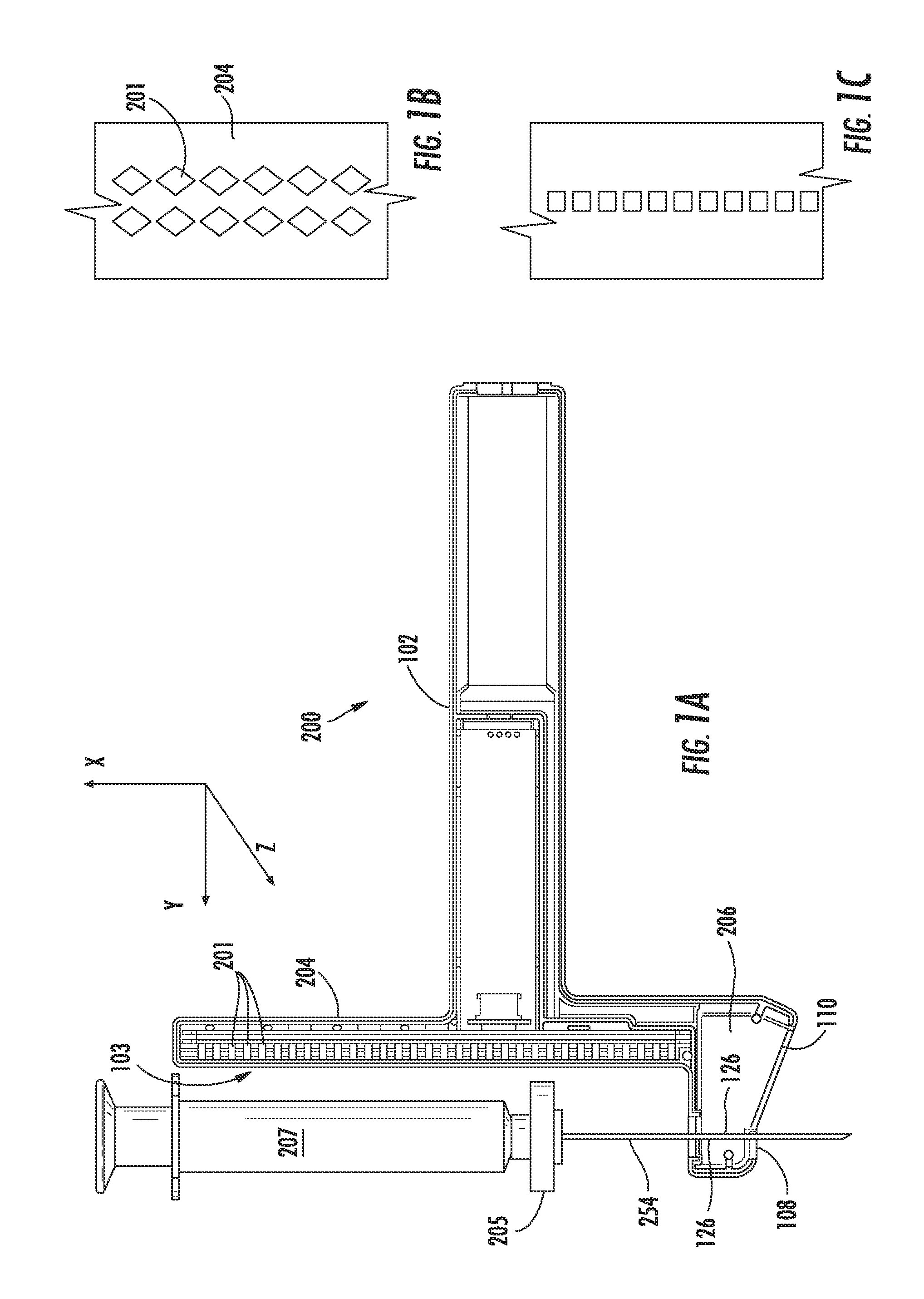Probe and system for use with an ultrasound device