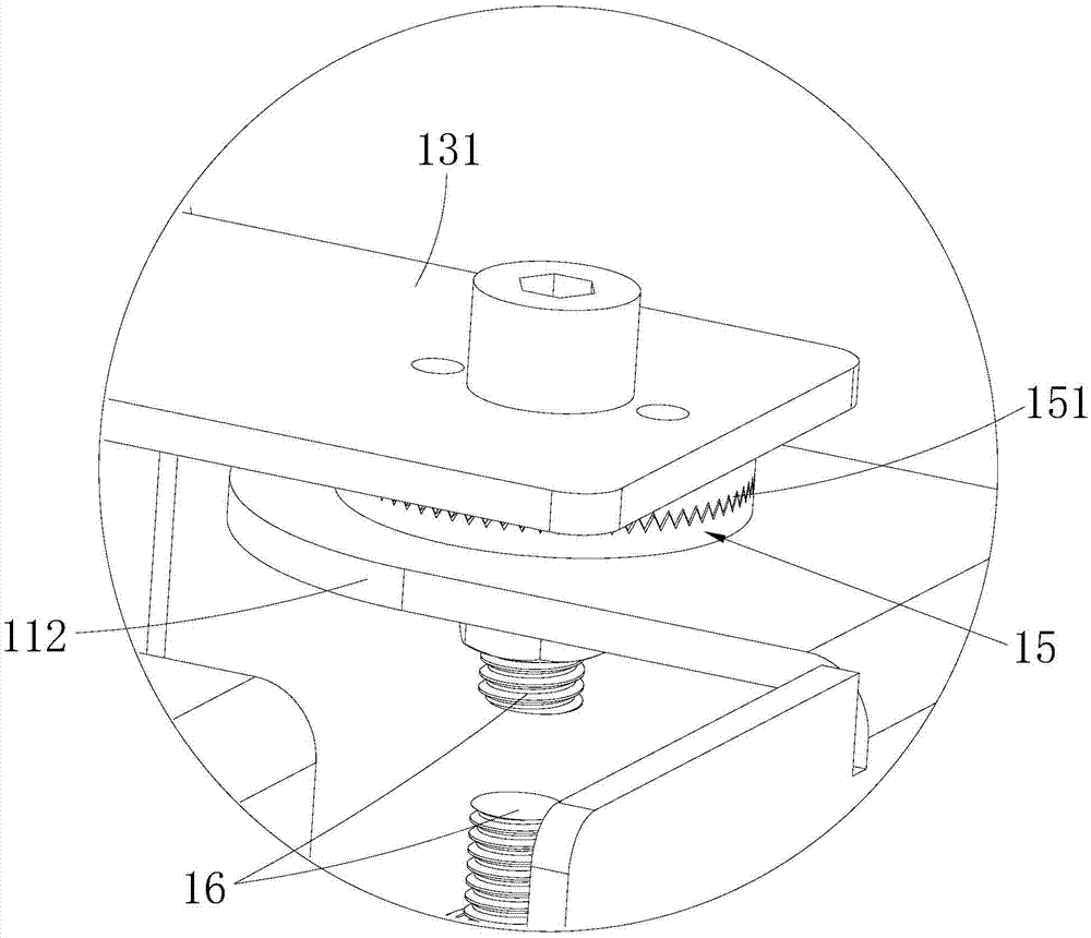 Lamp bracket capable of adjusting angle and high in mechanical property