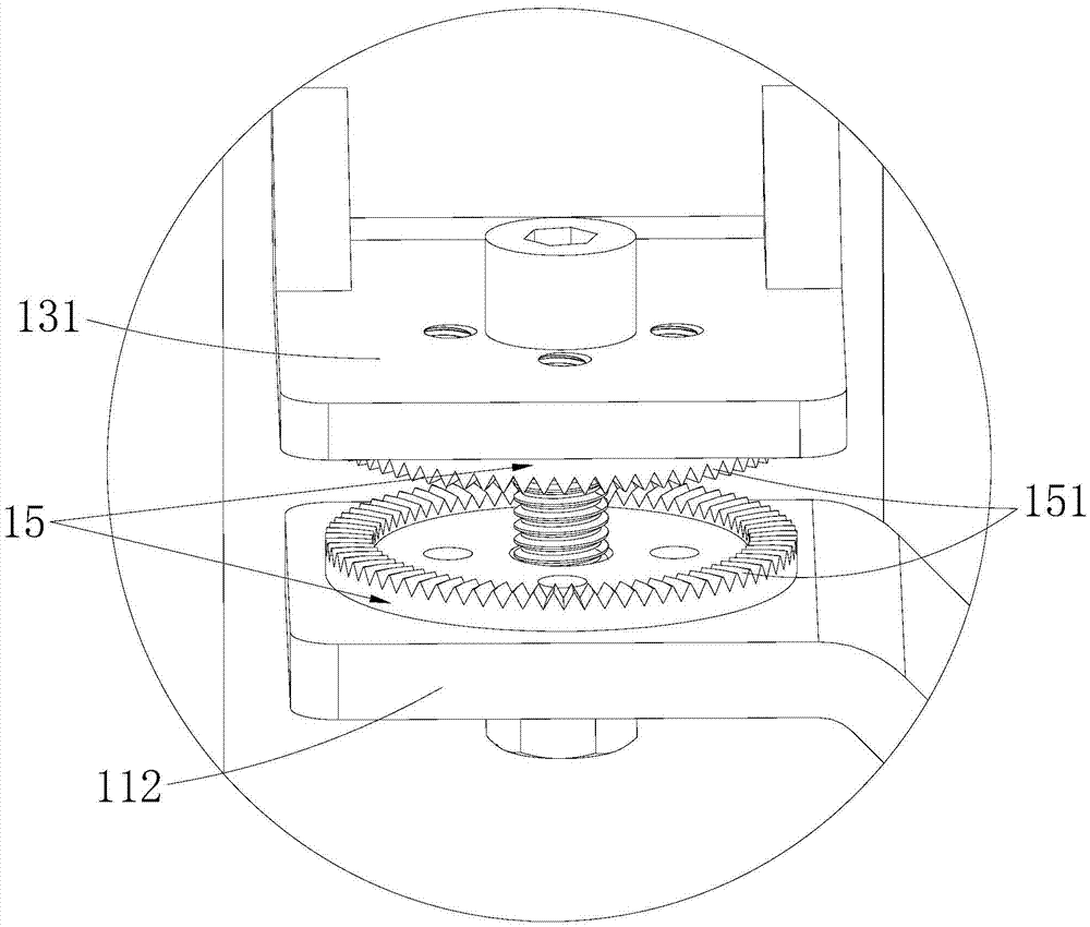 Lamp bracket capable of adjusting angle and high in mechanical property