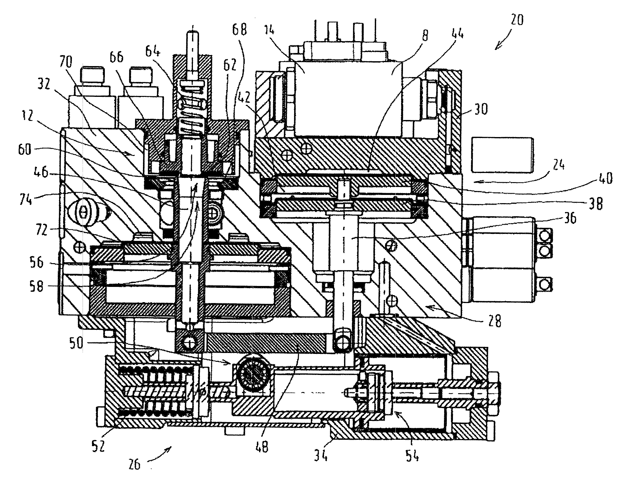 Electropneumatic Braking Device of a Rail Vehicle Comprising a Continuous Regulating Range