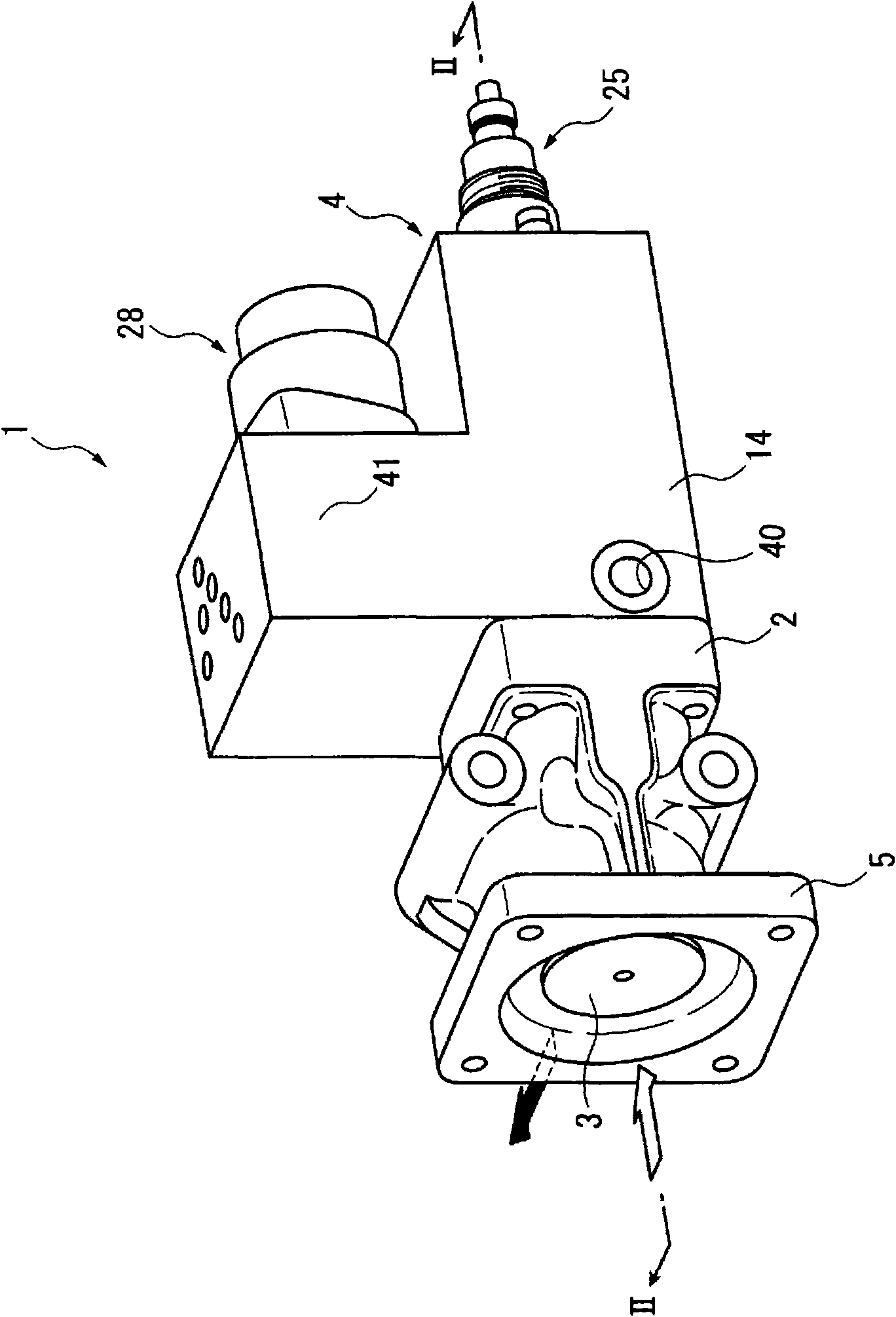 Egr valve device