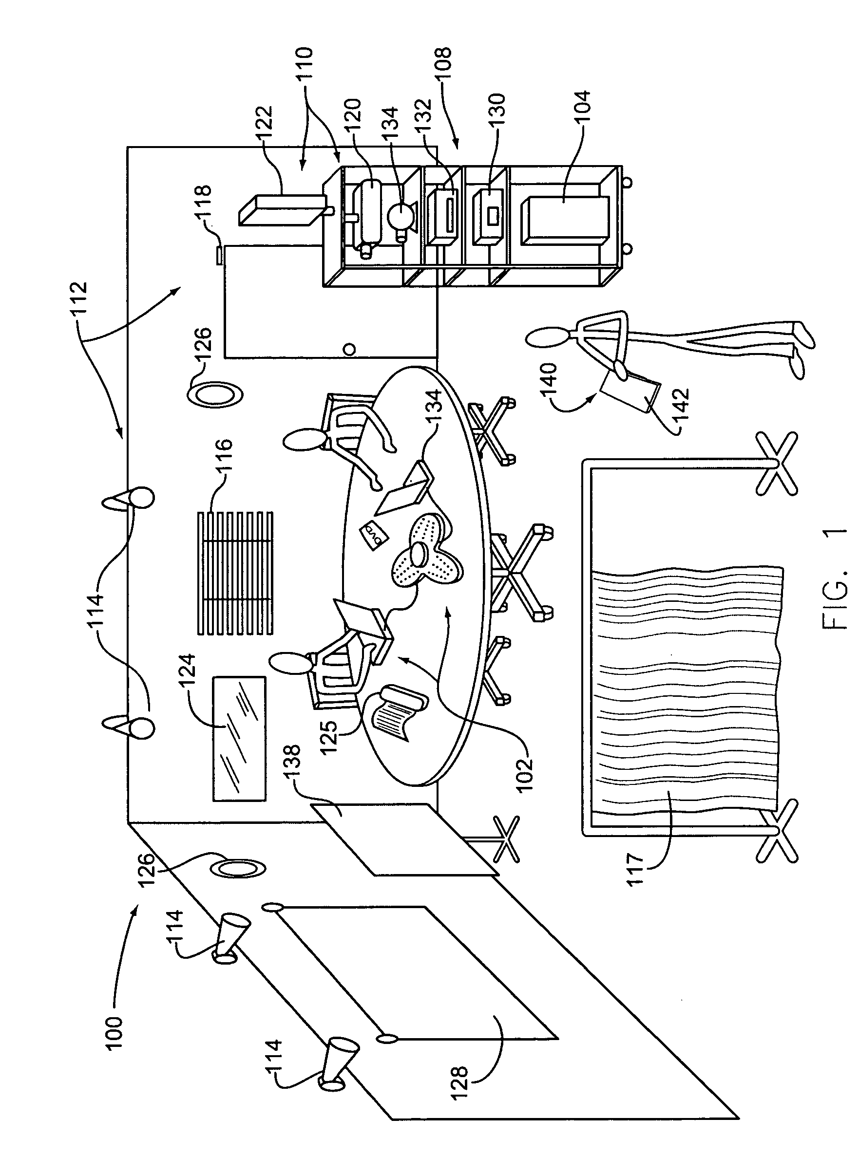 System for controlling a video display