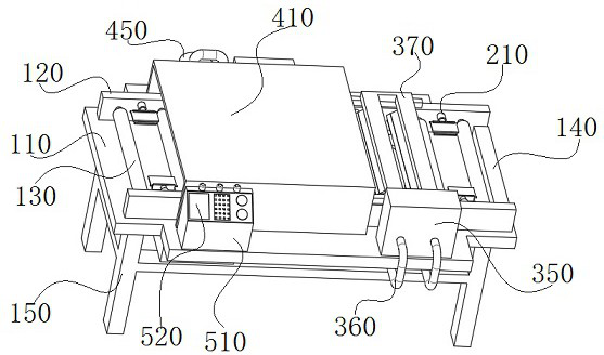 A detection device for glass manufacturing and its use method