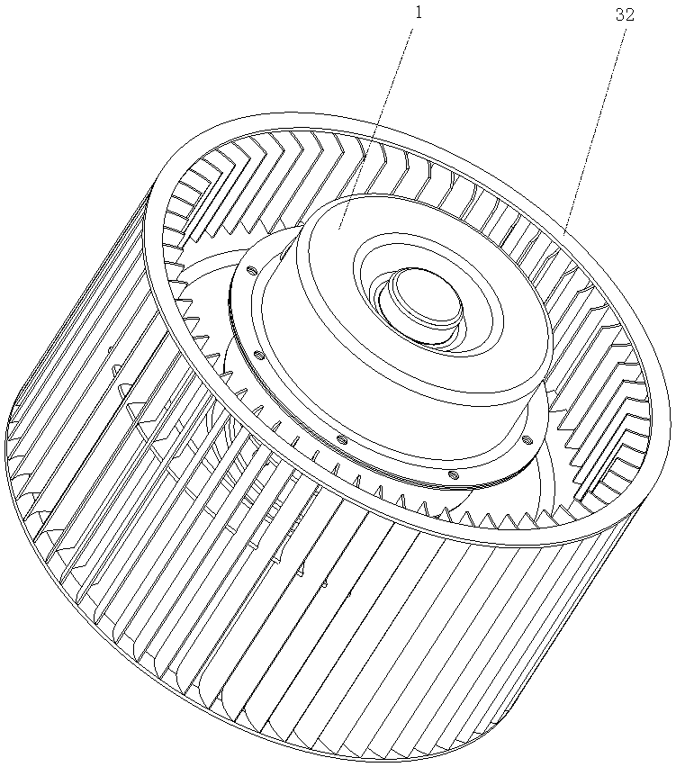 A permanent magnet brushless DC motor with a built-in controller for range hoods