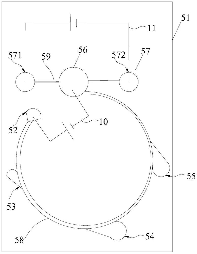 Glycosylated hemoglobin detection device and detection method