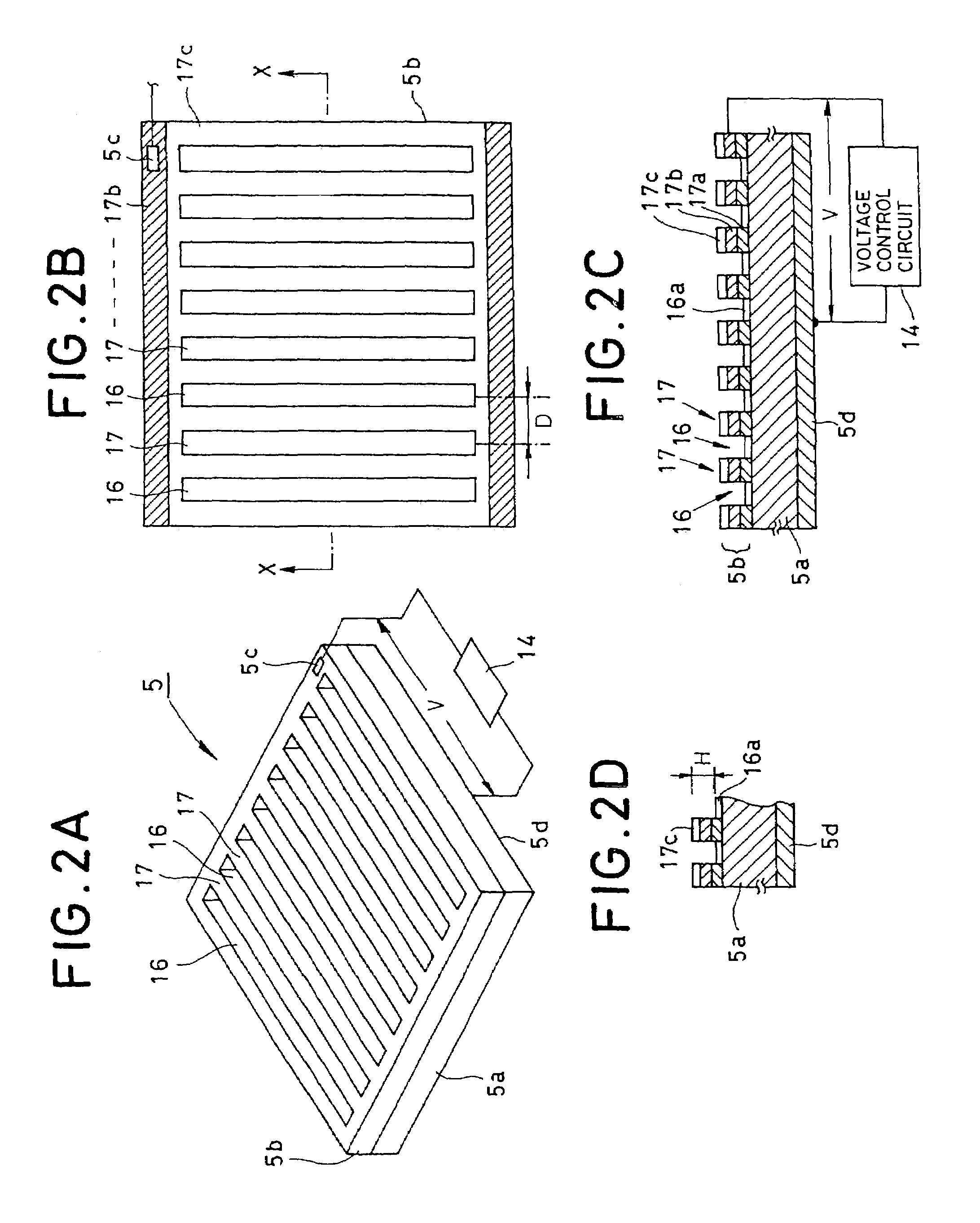 Variable optical element, a pickup apparatus having the variable optical element, and an information recording and reproducing apparatus having the pickup apparatus