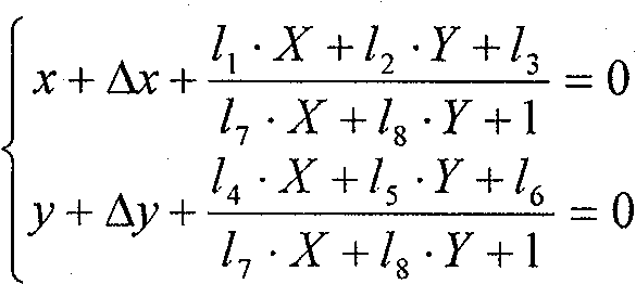 Method for obtaining digital photo orientation elements based on digital map