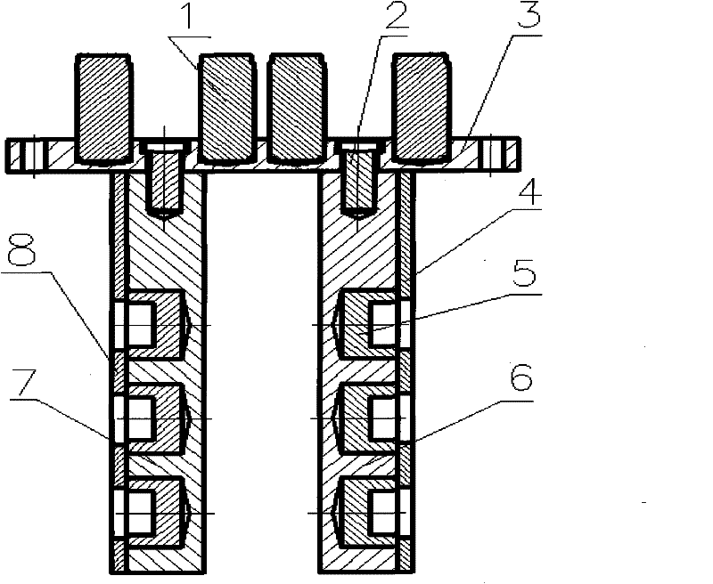 Device and method for implementing local electroplating of parts